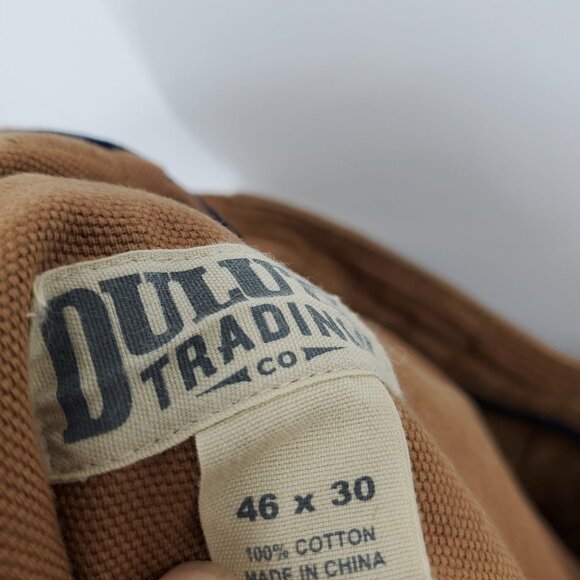 Duluth Trading Co Men's Fire Hose Relaxed Fit Cargo Work Canvas Pants 46x30 - Picture 3 of 7